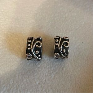 Pandora retired spacer clip charm